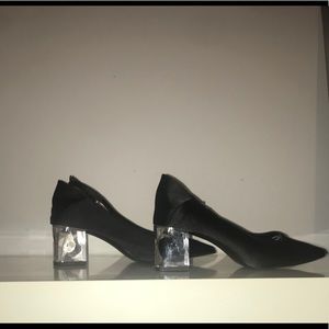 Zara Trafaluc lucite heels